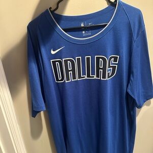 Nike Blue Dallas Mavericks Tee XL